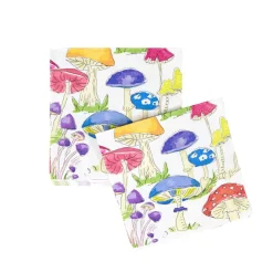 Woodland Mushrooms Luncheon Napkins - 20 Per Package