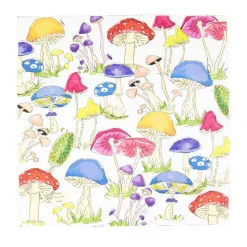 Woodland Mushrooms Luncheon Napkins - 20 Per Package