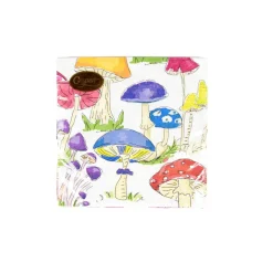 Woodland Mushrooms Luncheon Napkins - 20 Per Package