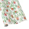 Woodland Santa Gift Wrapping Paper - 30" x 8' Roll