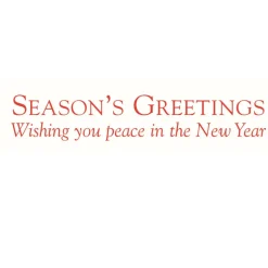 World Map Large Boxed Christmas Cards - includes 15 cards & envelopes