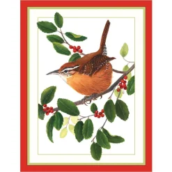 Wren and Branch Classic Boxed Christmas Cards - includes 15 cards & envelopes
