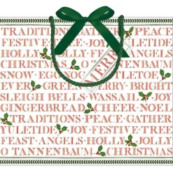 Yuletide Cheer Large Gift Bag - 1 Each