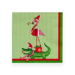 Zooey Christmas Cocktail Napkins - 20 Per Package