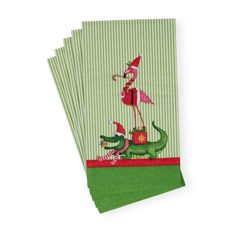 Zooey Christmas Guest Towel Napkins - 15 Per Package