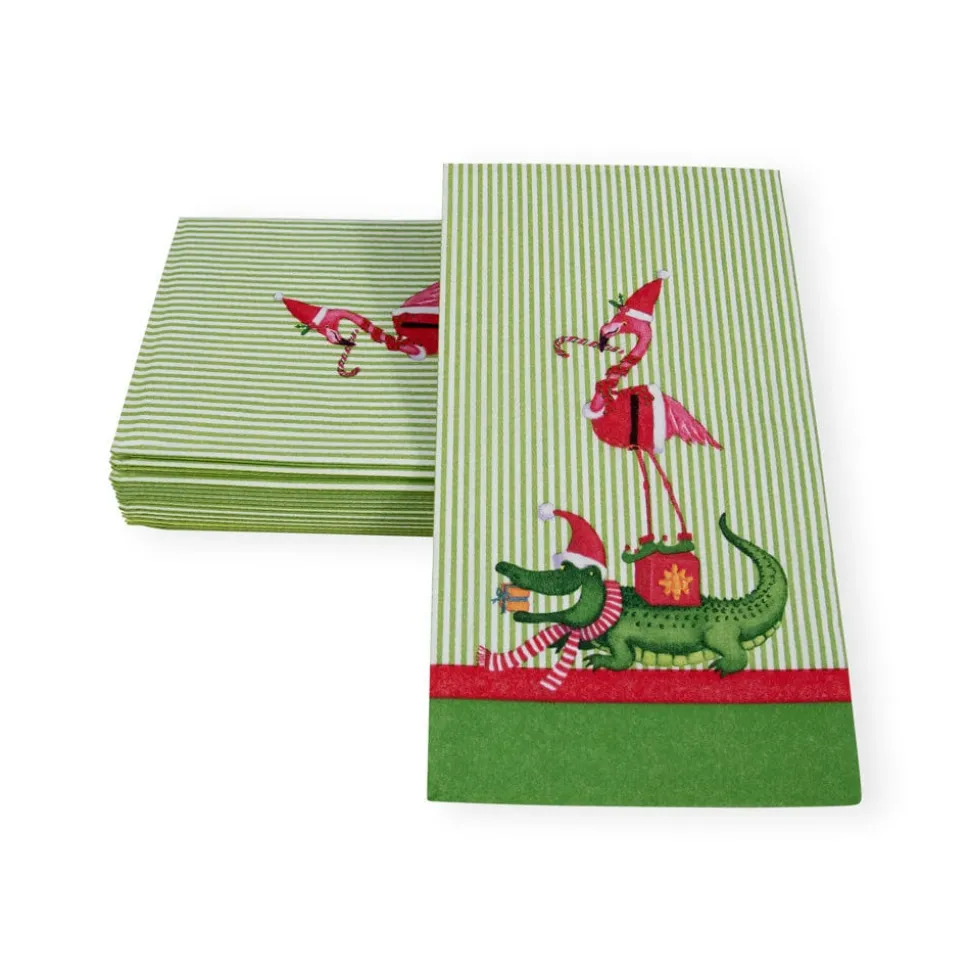 Zooey Christmas Guest Towel Napkins - 15 Per Package